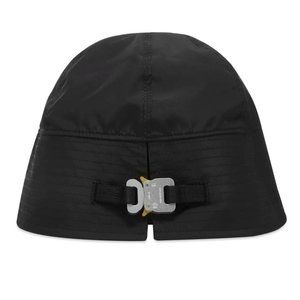 1017 ALYX 9SM Black Narrow Buckle Bucket Hat